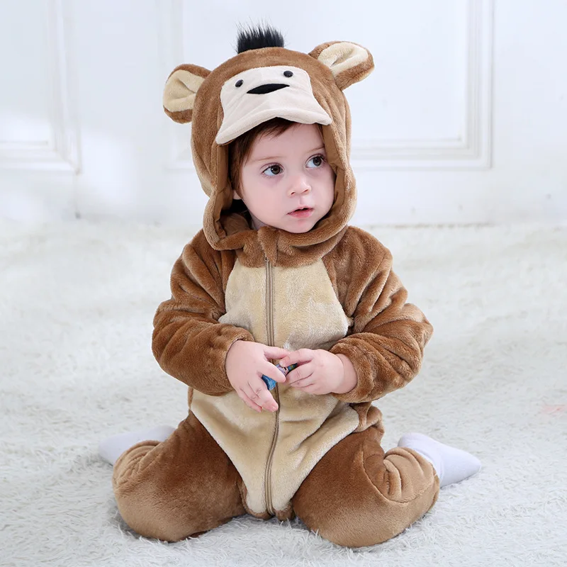 Onesie Unicorn Cartoon Hooded Pajamas Costume For Infant Onesie Unicorn Cartoon Hooded Pajamas Costume For Infant