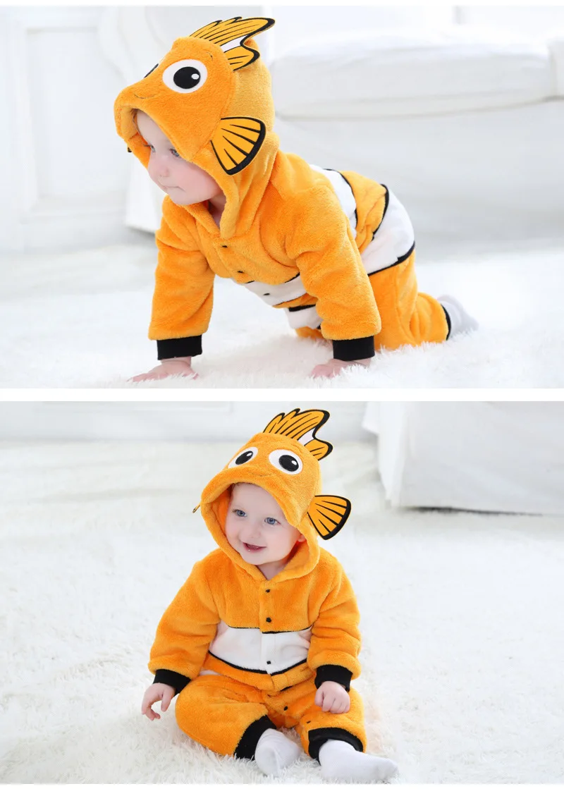 Onesie Unicorn Cartoon Hooded Pajamas Costume For Infant Onesie Unicorn Cartoon Hooded Pajamas Costume For Infant