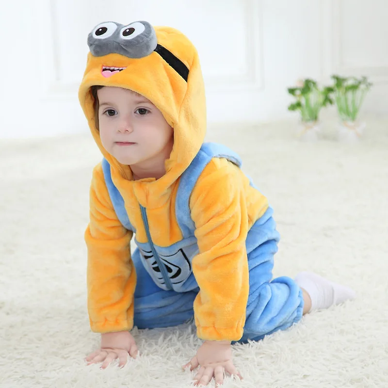 Onesie Unicorn Cartoon Hooded Pajamas Costume For Infant Onesie Unicorn Cartoon Hooded Pajamas Costume For Infant
