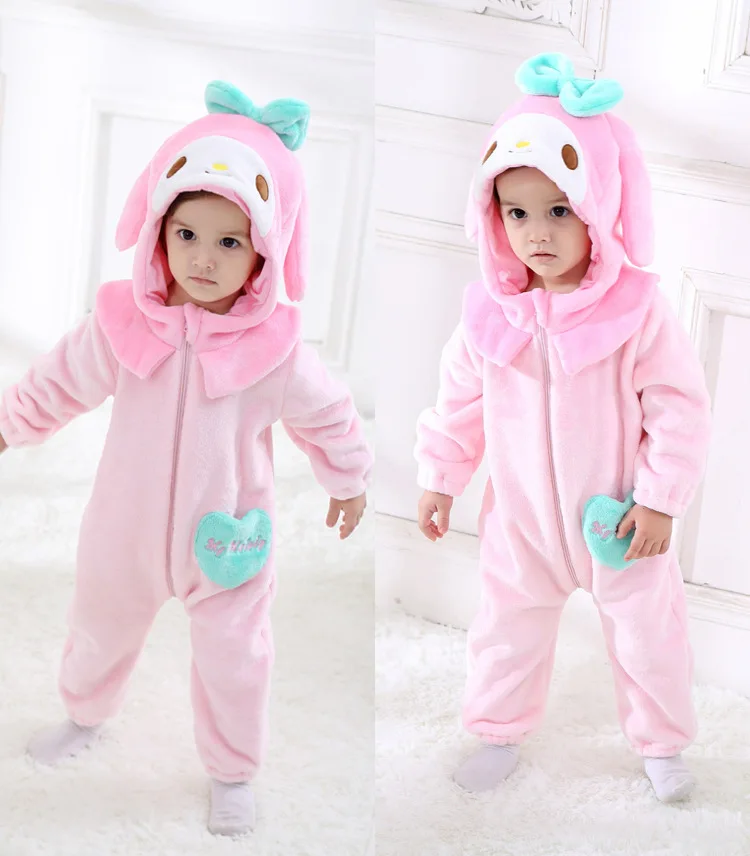 Onesie Unicorn Cartoon Hooded Pajamas Costume For Infant Onesie Unicorn Cartoon Hooded Pajamas Costume For Infant