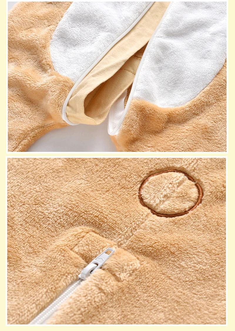 Carrot Cartoon Kigurumi Onesie Pajamas Costume For Newborn Baby