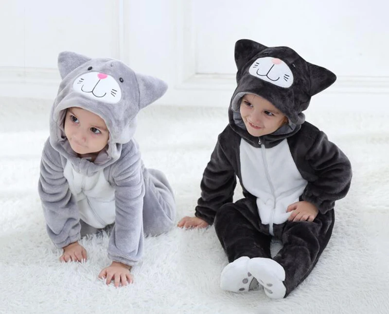 Carrot Cartoon Kigurumi Onesie Pajamas Costume For Newborn Baby