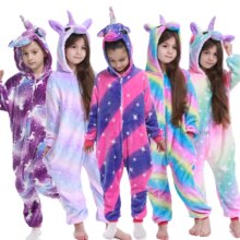 Kigurumi Onesie Unicorn Cartoon Pajamas For Children Kigurumi Onesie Unicorn Cartoon Pajamas For Children