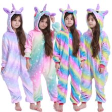Kigurumi Onesie Unicorn Cartoon Pajamas For Children Kigurumi Onesie Unicorn Cartoon Pajamas For Children