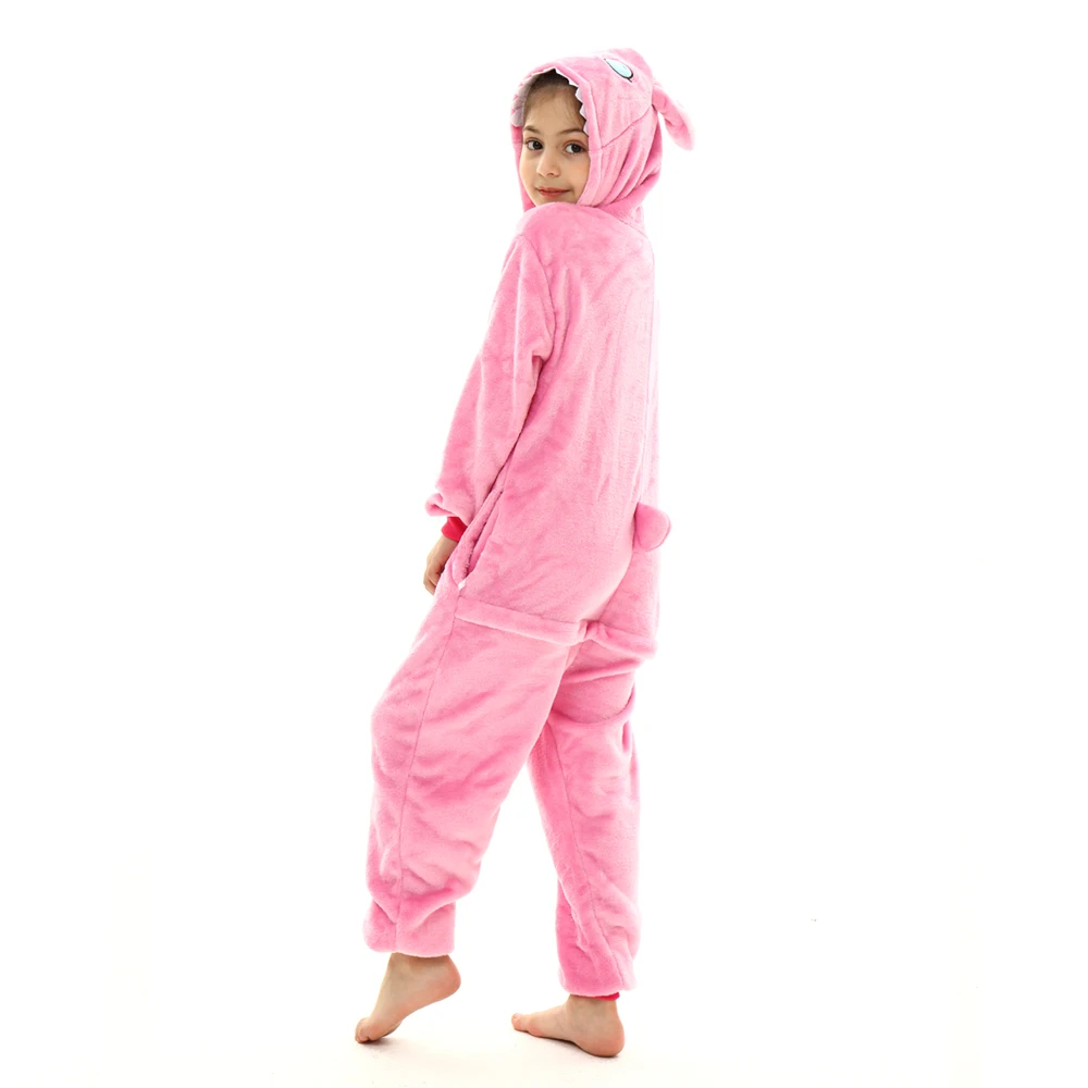 Stitch/Unicorn/Panda Kigurumi Onesie Pajamas For Kids