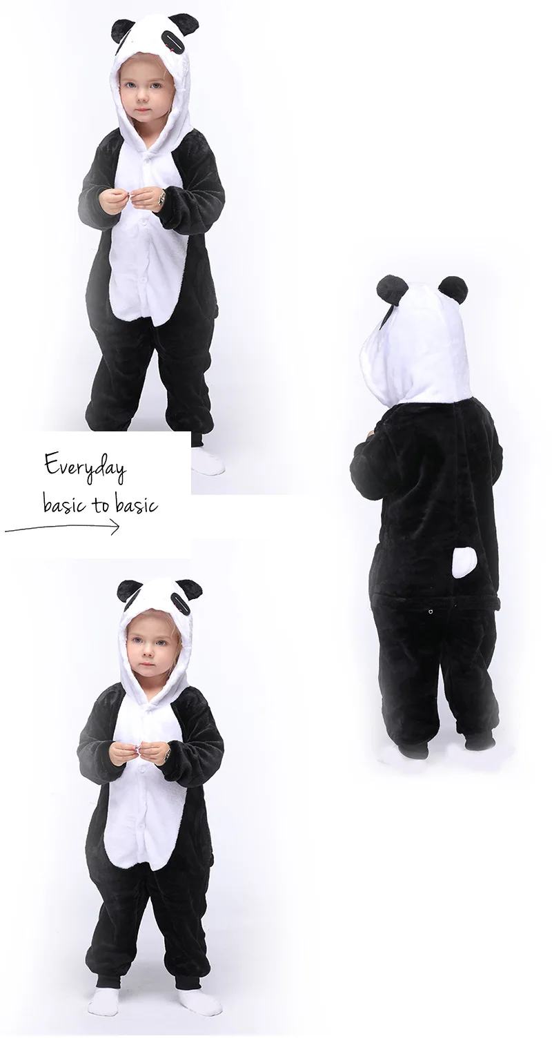 Kigurumi Onesie Unicorn Cartoon Blanket Pajamas For Children