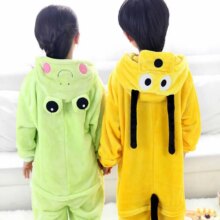 Dog Frog Animal Kigurumi Onesie Pajamas For Kids Dog Frog Animal Kigurumi Onesie Pajamas For Kids