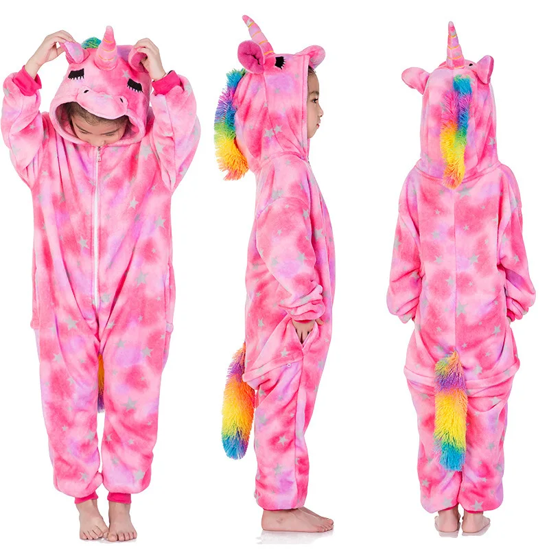 Unicorn Fox Panda Animal Kigurumi Onesie Pajama Costume