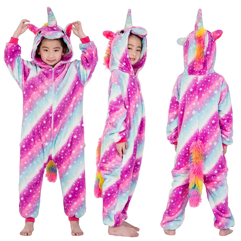 Unicorn Fox Panda Animal Kigurumi Onesie Pajama Costume