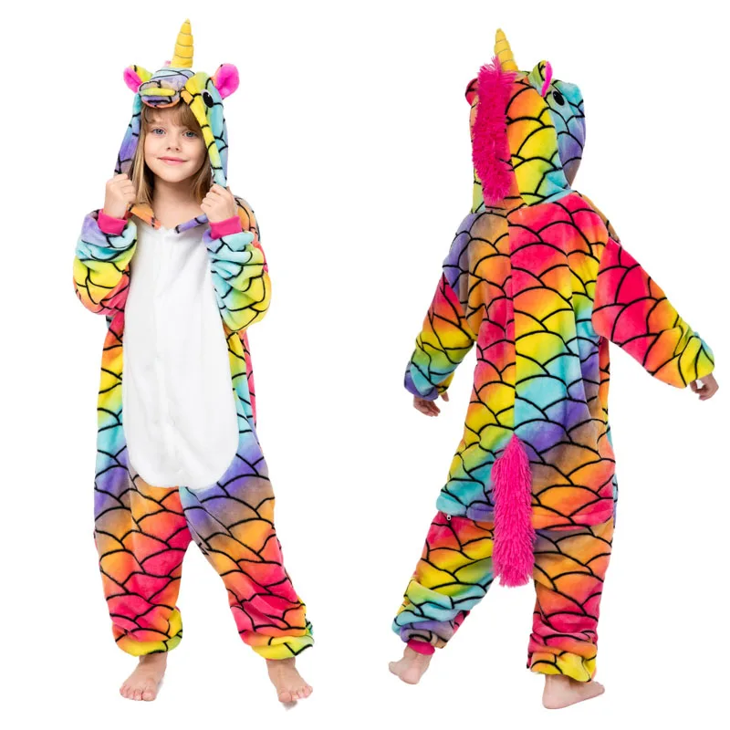Unicorn Fox Panda Animal Kigurumi Onesie Pajama Costume