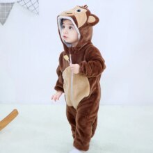 Monkey Animal Kigurumi Onesie Costume For Newborn Infant Baby Monkey Animal Kigurumi Onesie Costume For Newborn Infant Baby