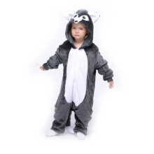Wolf Animal Kigurumis Onesie Pajamas Costume For Kids Wolf Animal Kigurumis Onesie Pajamas Costume For Kids