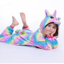 Panda/Unicorn/Stich Kigurumi Onesies Pajamas Costume For Kids Panda/Unicorn/Stich Kigurumi Onesies Pajamas Costume For Kids