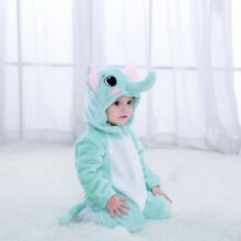 Elephant Animal Kigurumi Onesie Cartoon Costume For Infant Baby Elephant Animal Kigurumi Onesie Cartoon Costume For Infant Baby
