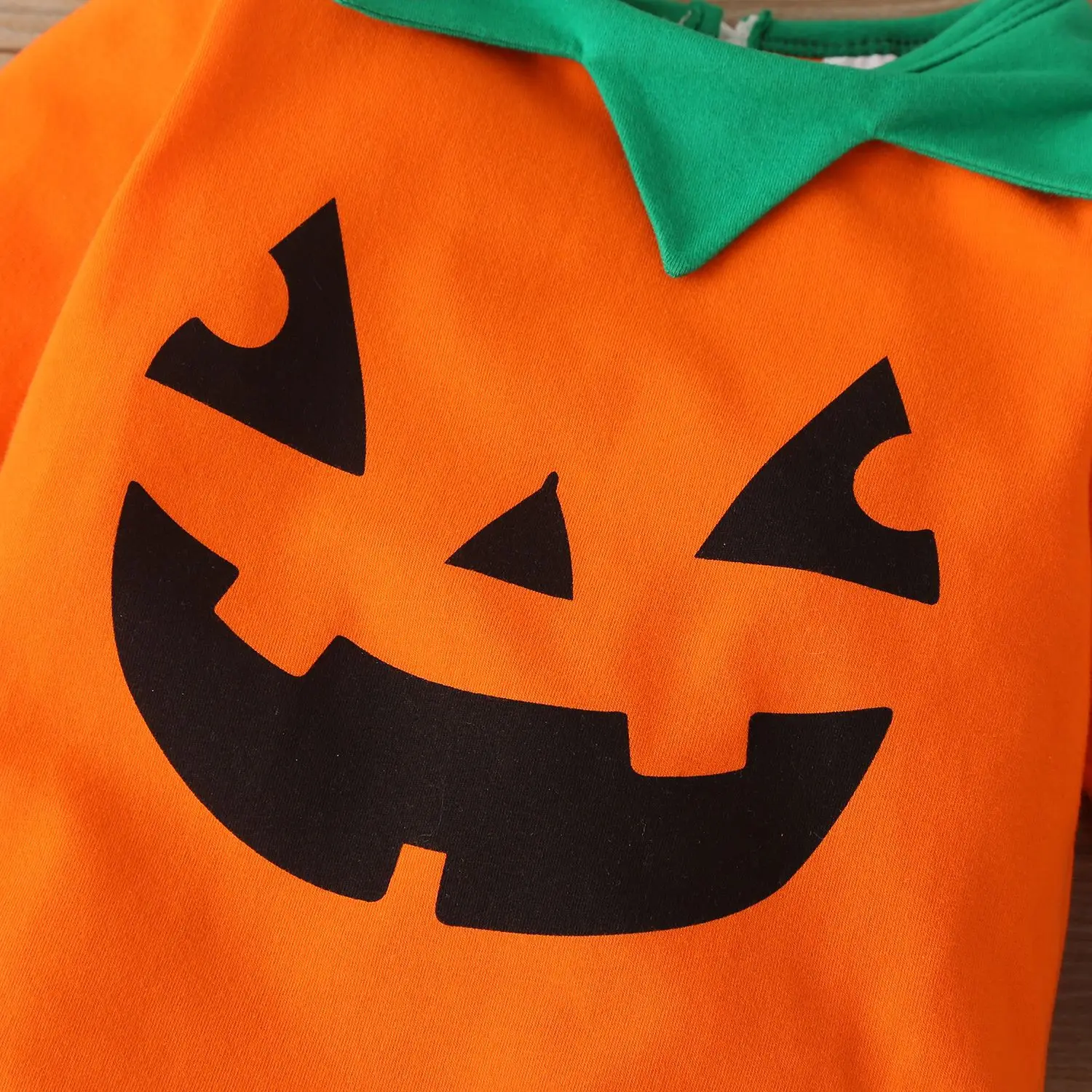Halloween Pumpkin Sleeveless Costume For Baby Halloween Pumpkin Sleeveless Costume For Baby