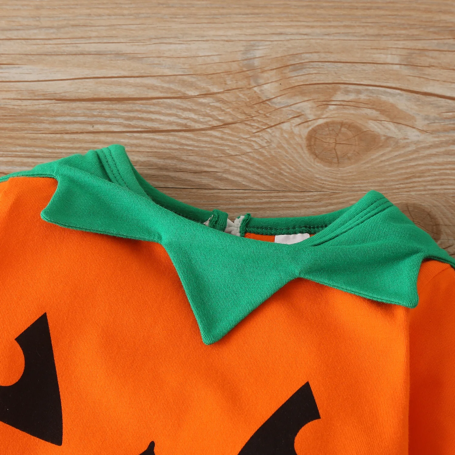 Halloween Pumpkin Sleeveless Costume For Baby Halloween Pumpkin Sleeveless Costume For Baby