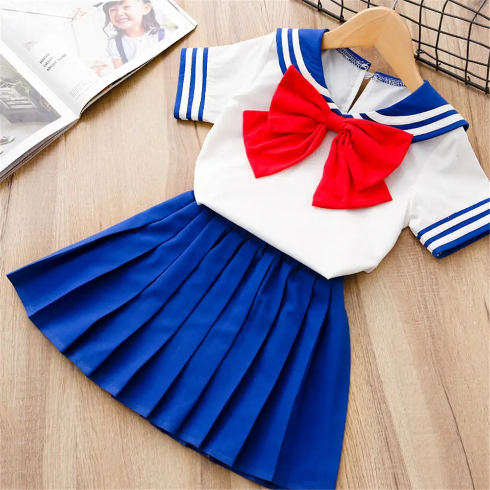 Sailor Moon Anime Bowknot Kawaii Uniform Costume Sailor Moon Anime Bowknot Kawaii Uniform Costume