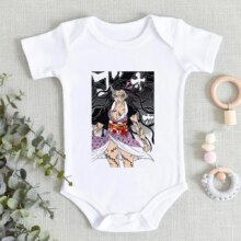 Kimetsu No Yaiba Print Anime Onesie Jumpsuits For Infant Baby Kimetsu No Yaiba Print Anime Onesie Jumpsuits For Infant Baby