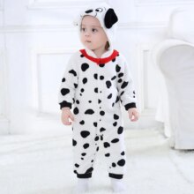 Kigurumis Dalmatian Dog Zipper Pajamas Costume For Baby Kigurumis Dalmatian Dog Zipper Pajamas Costume For Baby