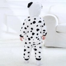 Kigurumis Dalmatian Dog Zipper Pajamas Costume For Baby Kigurumis Dalmatian Dog Zipper Pajamas Costume For Baby