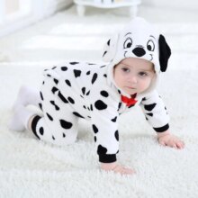 Kigurumis Dalmatian Dog Zipper Pajamas Costume For Baby Kigurumis Dalmatian Dog Zipper Pajamas Costume For Baby