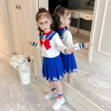 Kawaii Sailor Moon Bowknot Anime Cosplay Costume For Girls Kawaii Sailor Moon Bowknot Anime Cosplay Costume For Girls