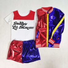 Harley Quinn Suicide Squad Costume And Wig For Girls Harley Quinn Suicide Squad Costume And Wig For Girls