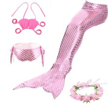 Little Mermaid Tails Swimming Kawaii Costume For Girls Little Mermaid Tails Swimming Kawaii Costume For Girls