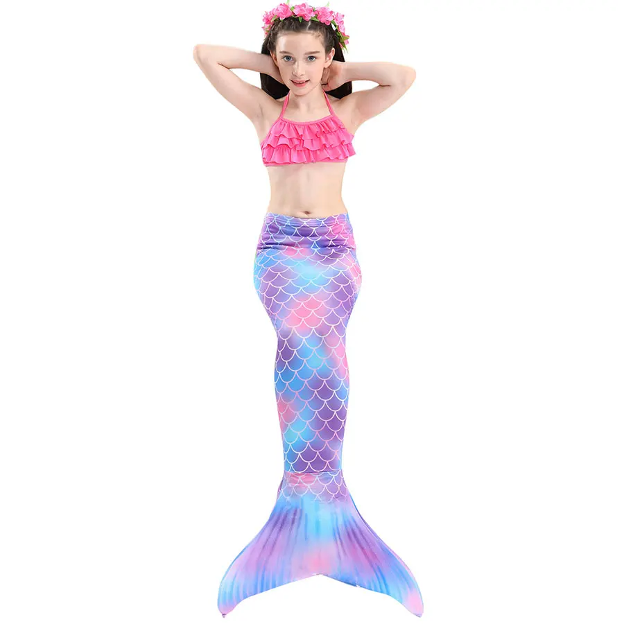 Mermaid Swimsid Monofin Swimming Cosplay Costume Mermaid Swimsid Monofin Swimming Cosplay Costume