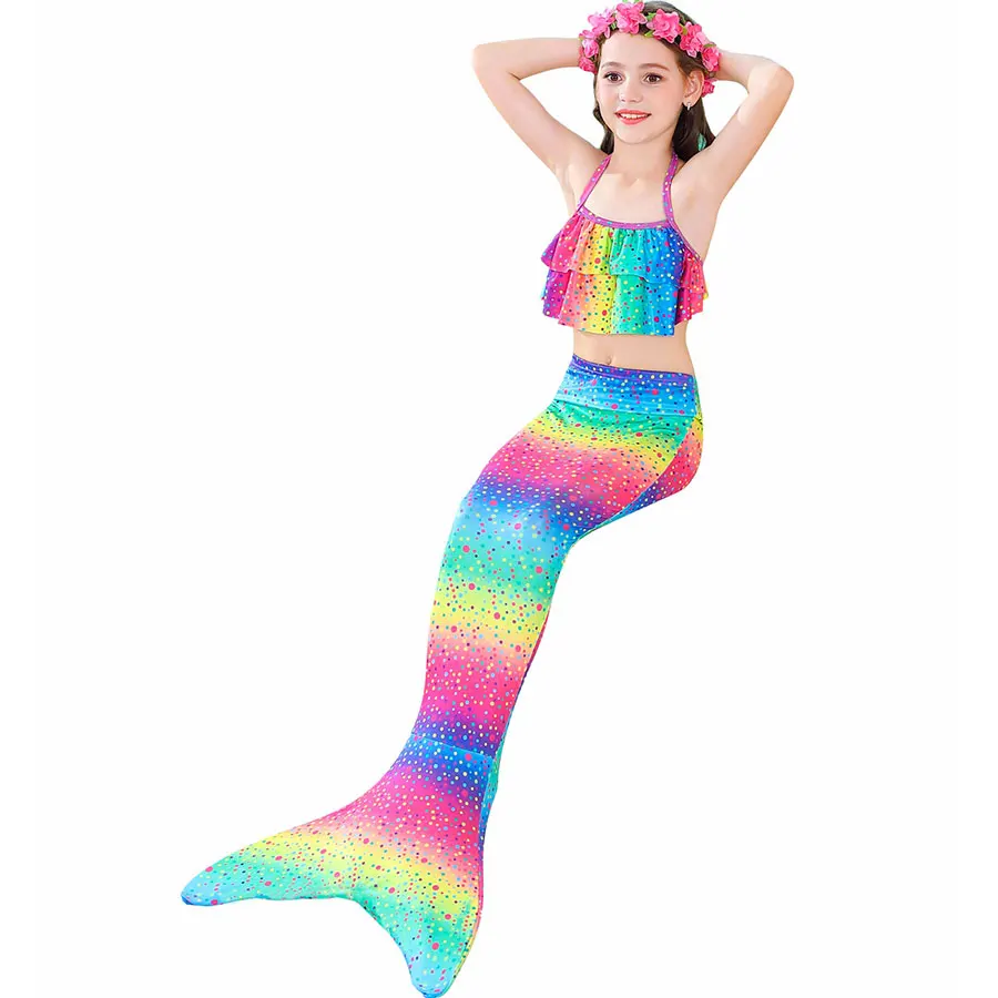 Mermaid Swimsid Monofin Swimming Cosplay Costume Mermaid Swimsid Monofin Swimming Cosplay Costume