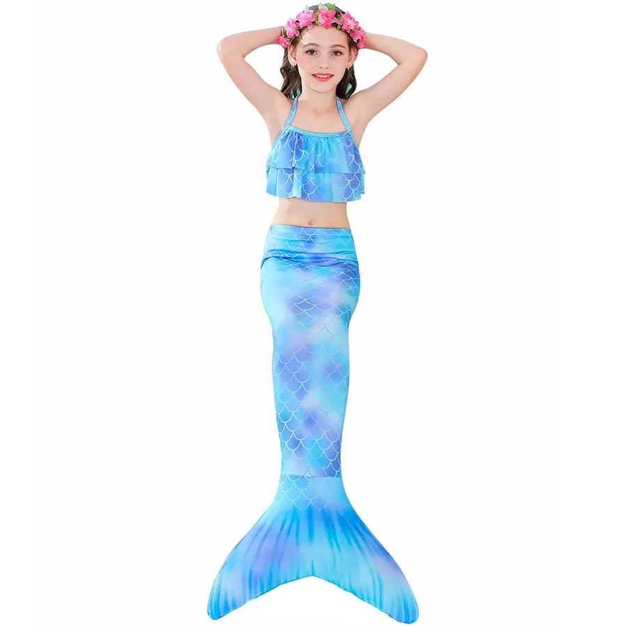 Mermaid Swimsid Monofin Swimming Cosplay Costume Mermaid Swimsid Monofin Swimming Cosplay Costume