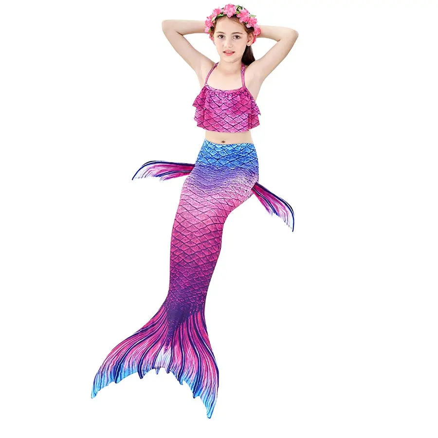 Mermaid Swimsid Monofin Swimming Cosplay Costume Mermaid Swimsid Monofin Swimming Cosplay Costume