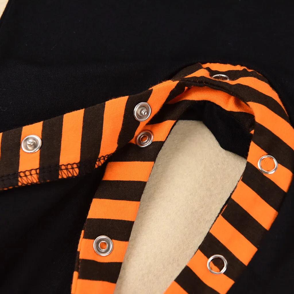 Kawaii Halloween Letter Toddler Infant Baby Hooded Costume