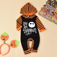 Kawaii Halloween Letter Toddler Infant Baby Hooded Costume Kawaii Halloween Letter Toddler Infant Baby Hooded Costume