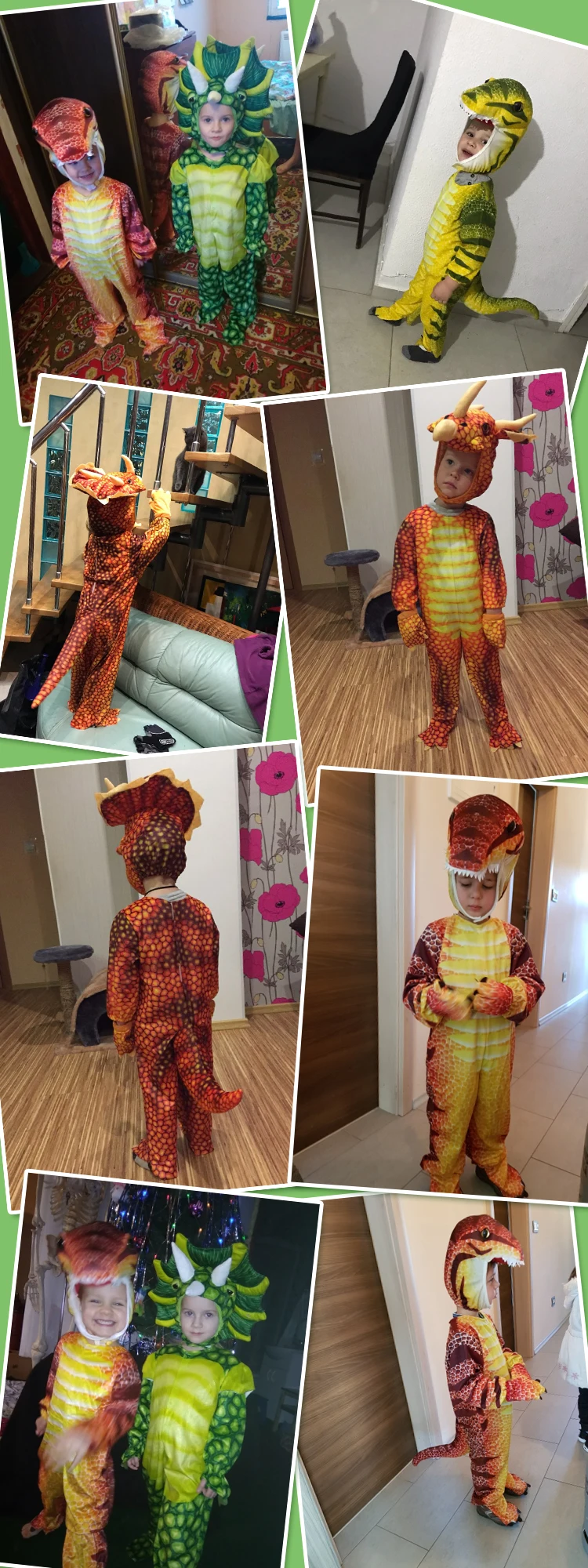 Triceratops Little T-Rex Costume For Kids Triceratops Little T-Rex Costume For Kids