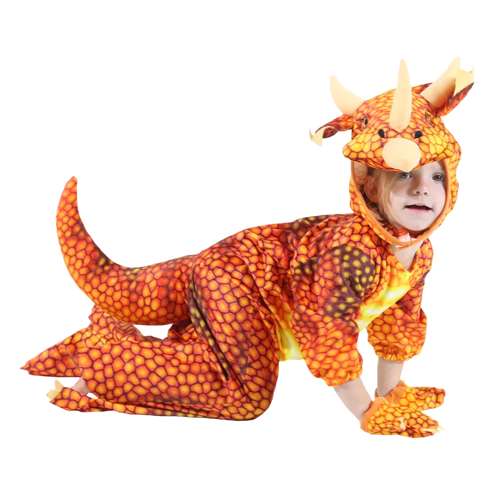 Triceratops Little T-Rex Costume For Kids Triceratops Little T-Rex Costume For Kids