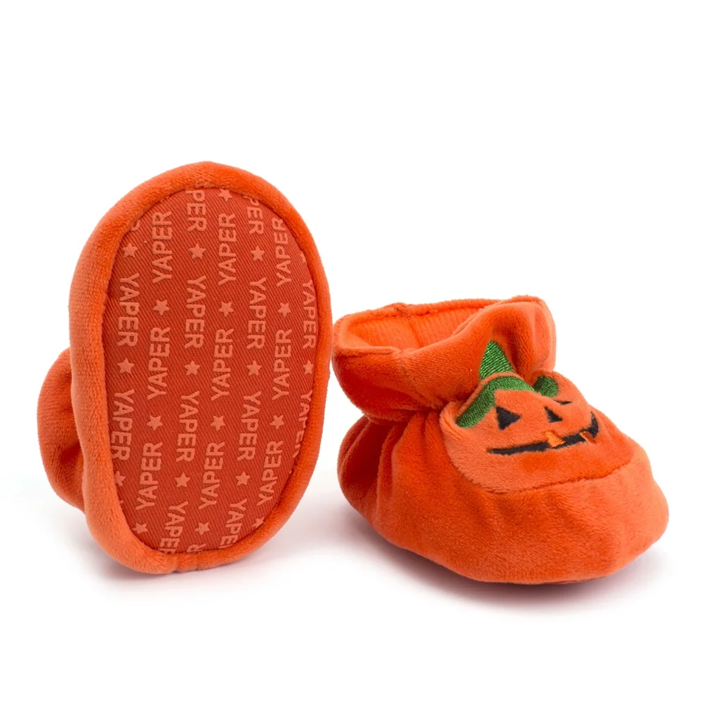 Halloween Pumpkin Cartoon Dress, Hat & Shoes Costumes For Kids Halloween Pumpkin Cartoon Dress, Hat & Shoes Costumes For Kids