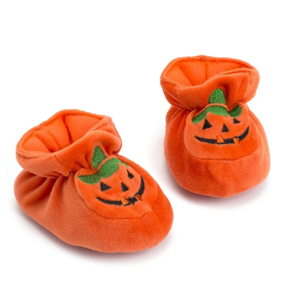 Halloween Pumpkin Cartoon Dress, Hat & Shoes Costumes For Kids Halloween Pumpkin Cartoon Dress, Hat & Shoes Costumes For Kids