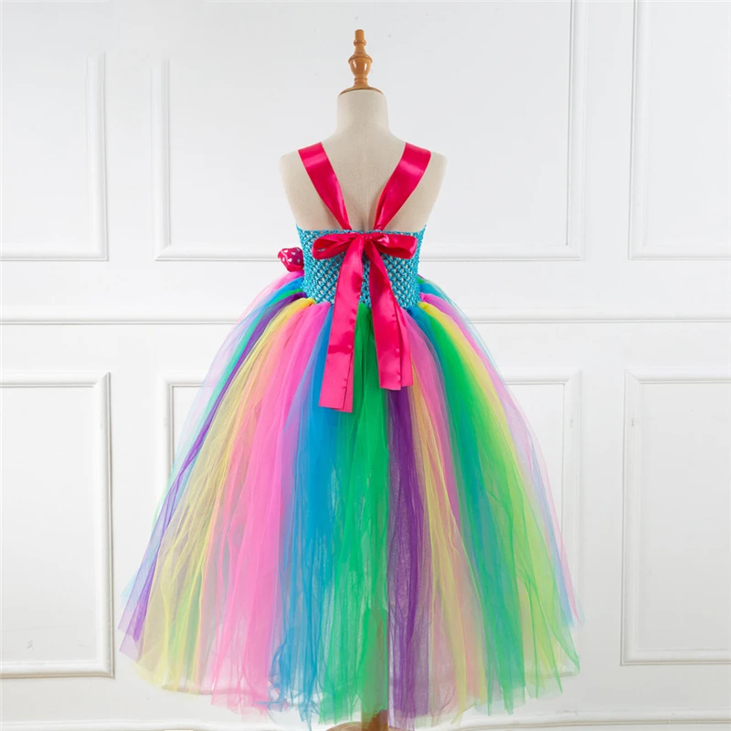 Rainbow Candy Cosplay Costume For Girls Rainbow Candy Cosplay Costume For Girls