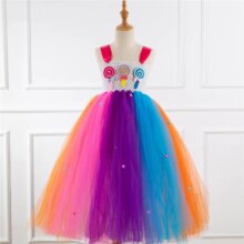 Rainbow Candy Cosplay Costume For Girls Rainbow Candy Cosplay Costume For Girls