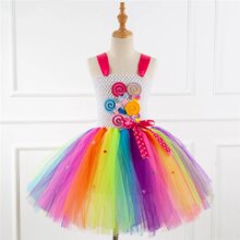 Rainbow Candy Cosplay Costume For Girls Rainbow Candy Cosplay Costume For Girls