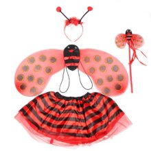 Kawaii Bee Ladybug Costumes Set For Kids Kawaii Bee Ladybug Costumes Set For Kids