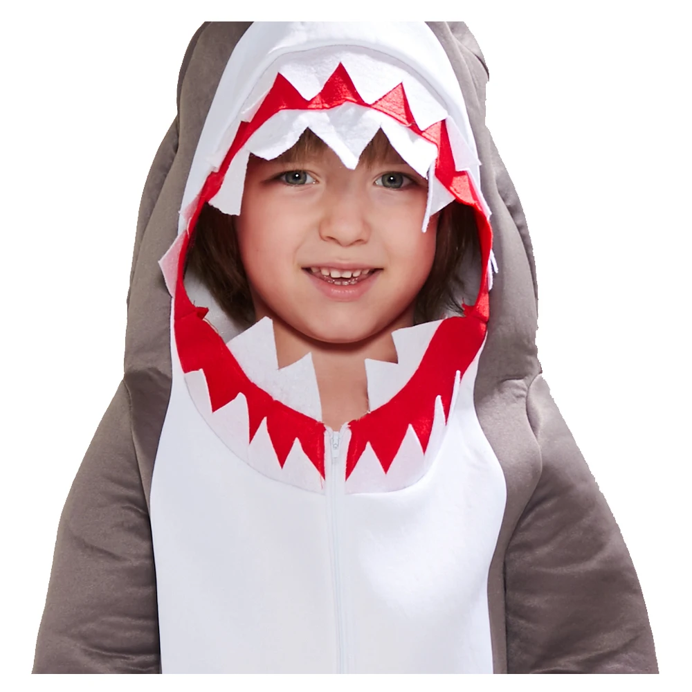 Grey Shark Cosplay Halloween Costume For Kids Grey Shark Cosplay Halloween Costume For Kids