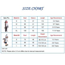 Grey Shark Cosplay Halloween Costume For Kids Grey Shark Cosplay Halloween Costume For Kids