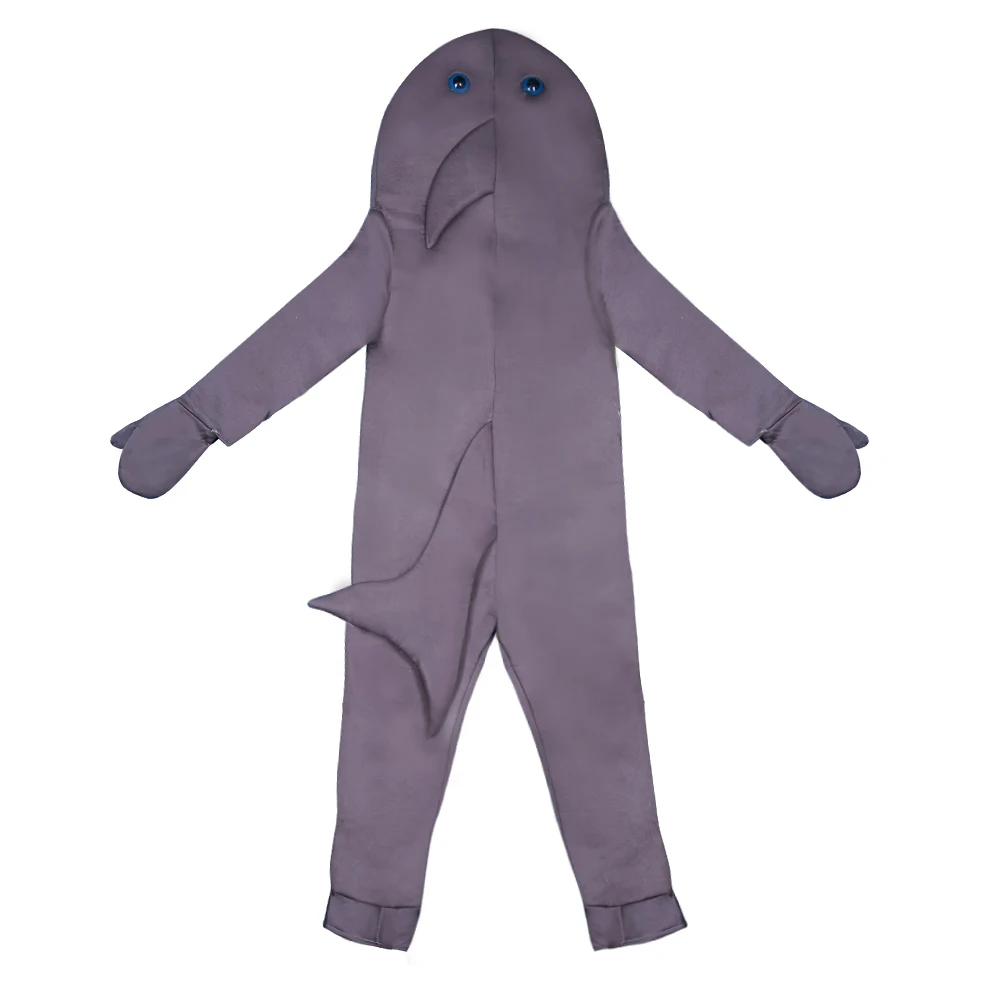 Grey Shark Cosplay Halloween Costume For Kids Grey Shark Cosplay Halloween Costume For Kids
