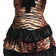 Jungle Tiger Animal Themed Fancy Dress Costume For Girls Jungle Tiger Animal Themed Fancy Dress Costume For Girls