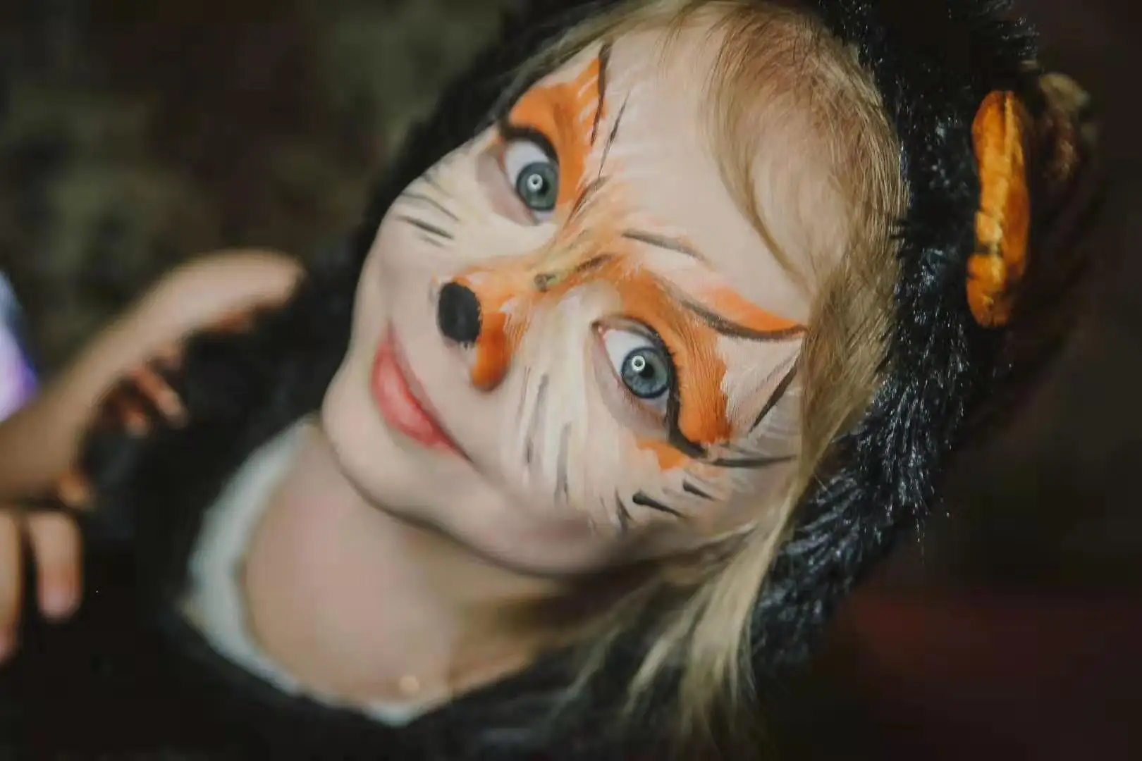 Jungle Tiger Animal Themed Fancy Dress Costume For Girls Jungle Tiger Animal Themed Fancy Dress Costume For Girls