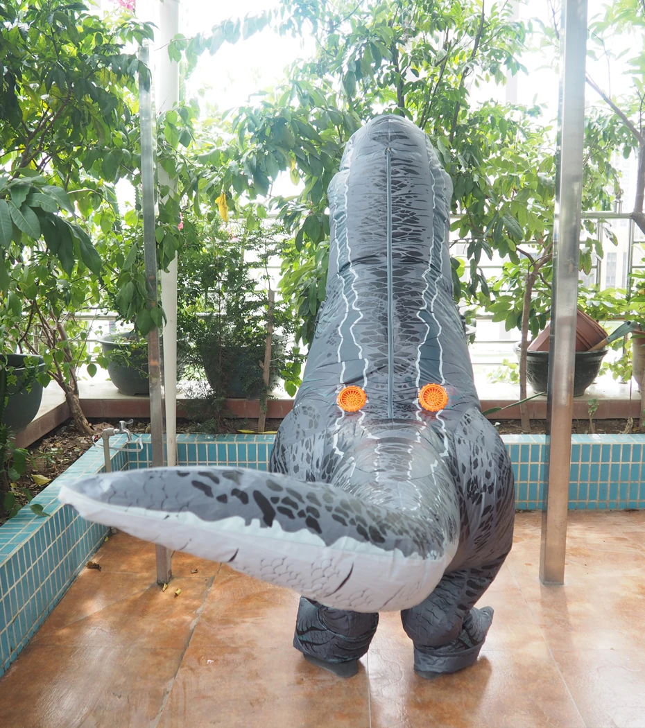 Anime Blow Up Dinosaur Cosplay Costume
