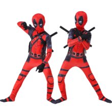Superhero Deadpool Costumes With Mask For Kids Superhero Deadpool Costumes With Mask For Kids
