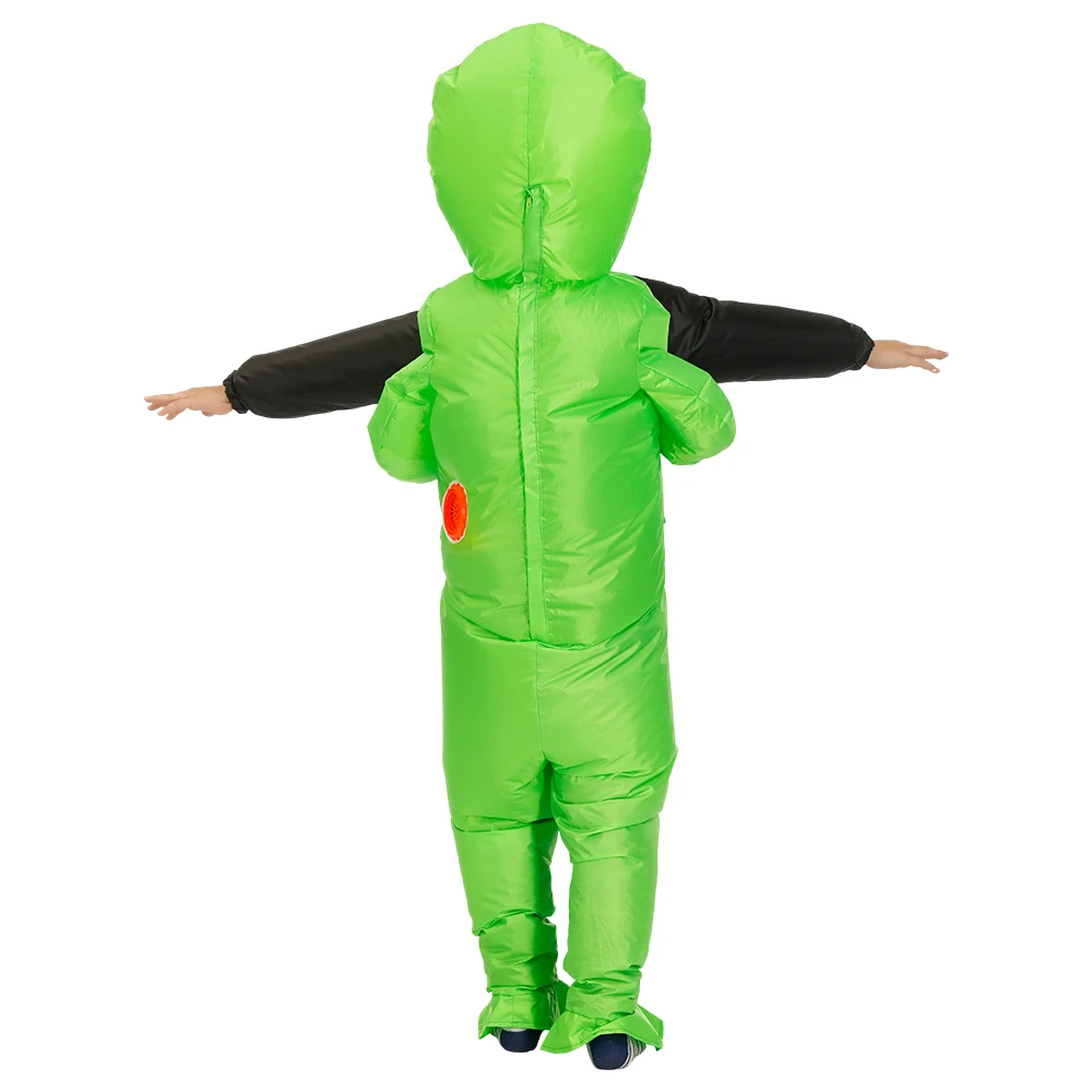 Green Alien Inflatable Costume For Adult & Kids Green Alien Inflatable Costume For Adult & Kids